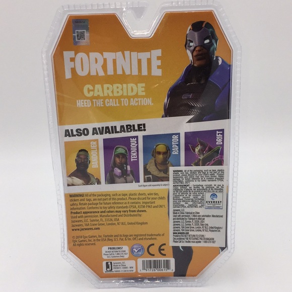 Fortnite Carbide Solo Mode Core Action Figure Pack 4” New in Package - Picture 5 of 10